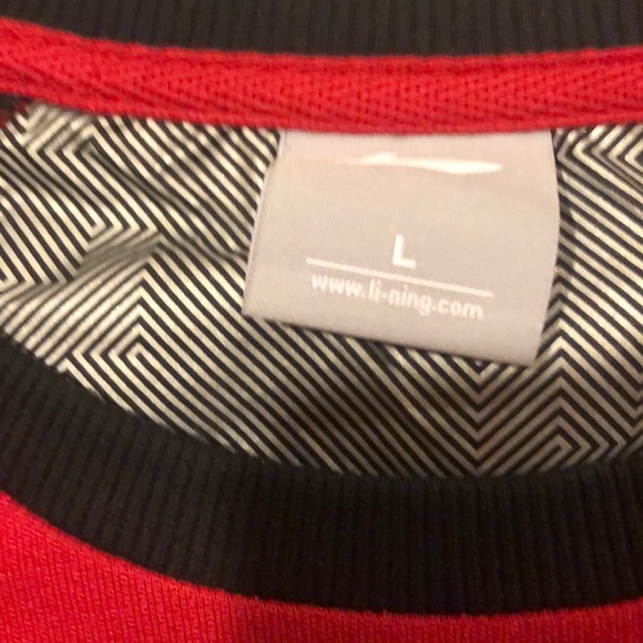NWOT Li-Ning Dwayne Wade Sweatshirt M/L🔥RARE🔥 - Picture 3 of 5
